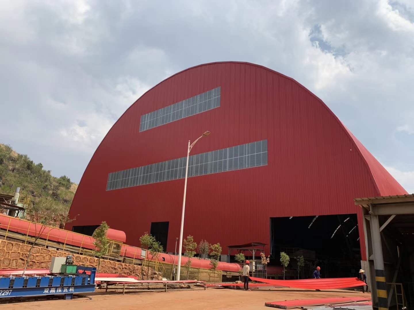 云南文山海螺水泥网架