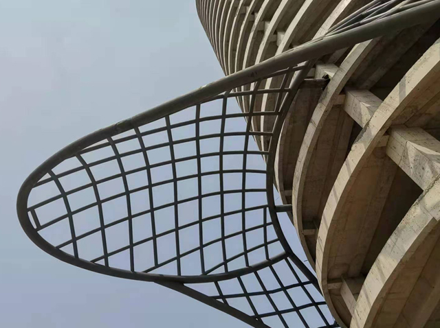 山西忻州杂粮市场桁架顺利安装结束